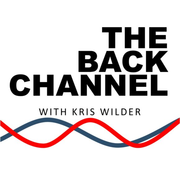 The Back Channel Logo and link to podcast

